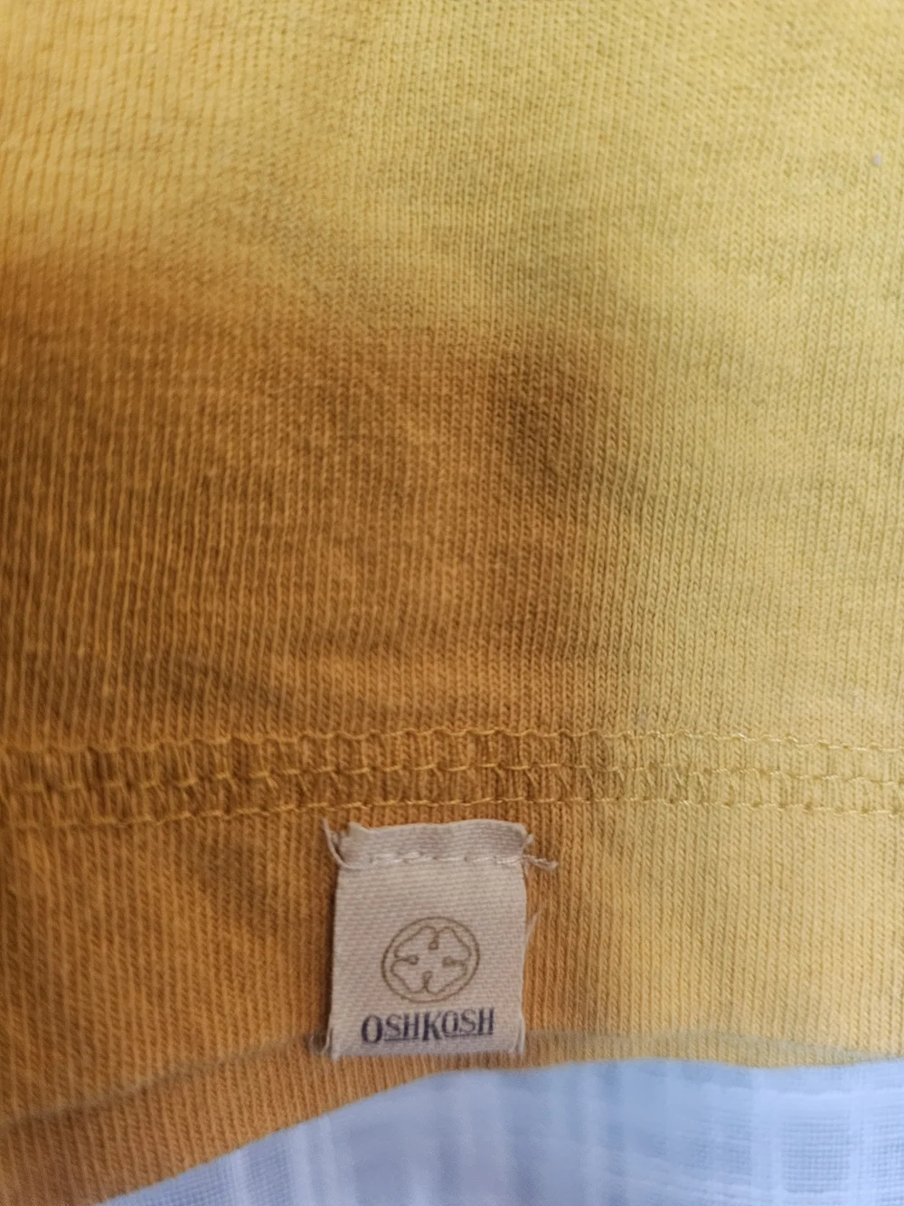 OshKosh B'gosh Mustard Yellow Long Sleeve ATV Graphic Tee
